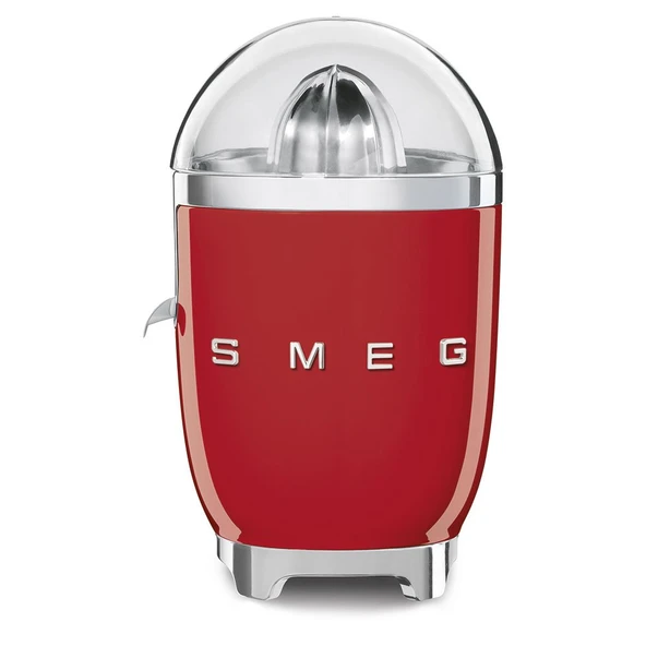 SMEG 50s Retro Style Electric Citrus Juicer, Red ürün görseli 1