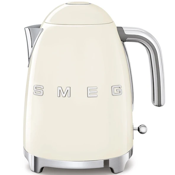 SMEG 50s Retro Style 7 Cup Electric Water Su Su Otomatik Shutoff, Reforce Base ve Water Gösterge, KLF03CRUS, Cream ürün görseli 1