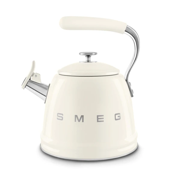 SMEG Retro Stovetop Whistling Su - 2.4Q (Cream) ürün görseli 1