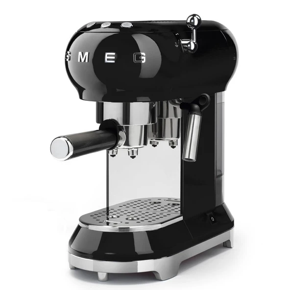 Smeg Espresso Machine Black ECF01 BLUS ürün görseli 1