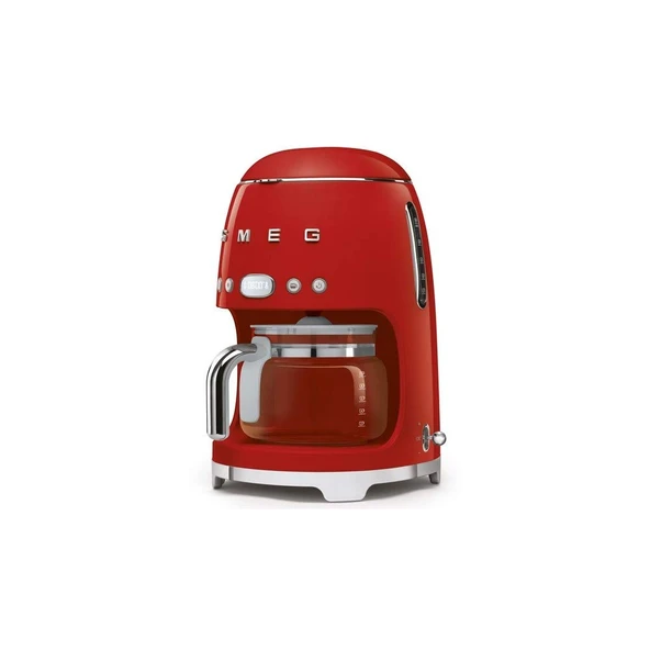 Smeg DCF01RDEU filtre kahve makinesi kırmızı ürün görseli 1