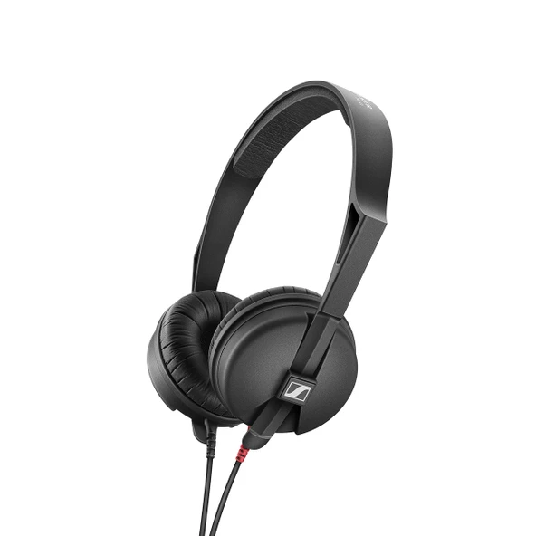 Sennheiser HD 25 LIGHT Hafif Kulak Üstü DJ ve İzleme Kulaklıkları | Sağlam tek kafa bandı tasarımı | Her iki taraftan çıkarılabilen 1,5M kablo ve 1/4" jak adaptörü teslimata dahildir | Siyah (508664) ürün görseli 1