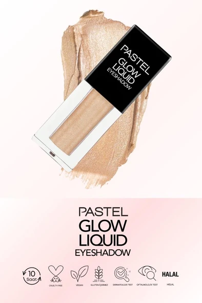 Pastel Glow Liquid Eyeshadow - Likit Far 225 Champagne ürün görseli 1