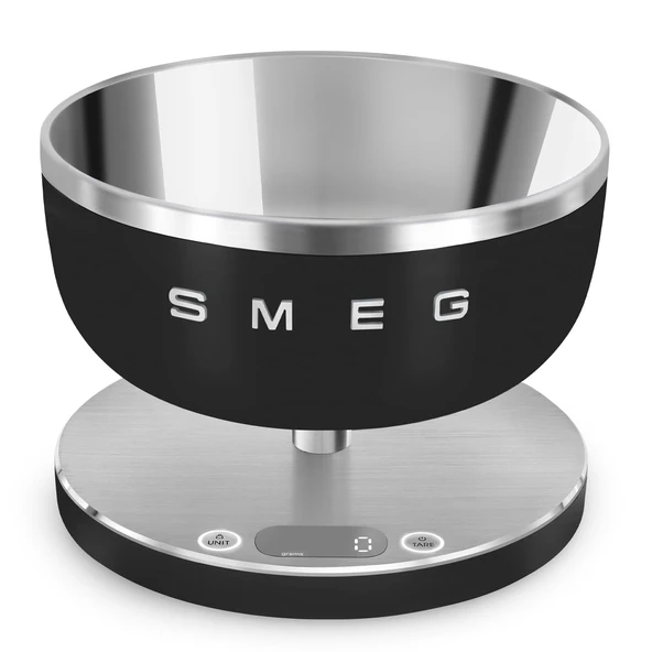 SMEG Çağdaş Dijital Mutfak Ölçeği Yeniden Taşınma (Black) ürün görseli 1