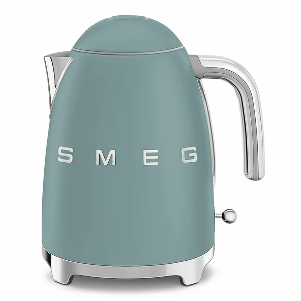 SMEG KLF03 7 Cup Electric Water Su, Retro-Style, Soft-Opening Lid, Auto Shut-Off, 360° Swivel Base - Jade ürün görseli 1