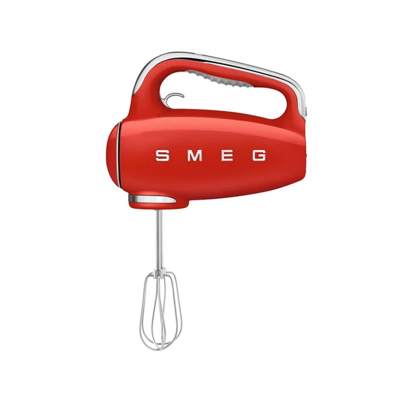 SMEG Red 50s Retro Style Elektrikli El Mixer Beaters Setleri, Dough Hooks Setleri ve Whisks Setleri ürün görseli 1