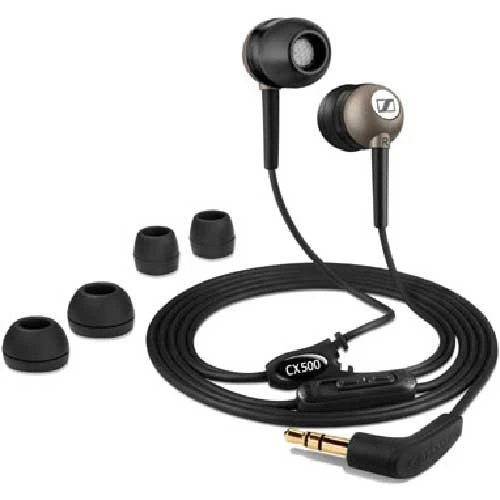Sennheiser CX 500-T In-Ear Kulaklık (Titanyum rengi) ürün görseli 1