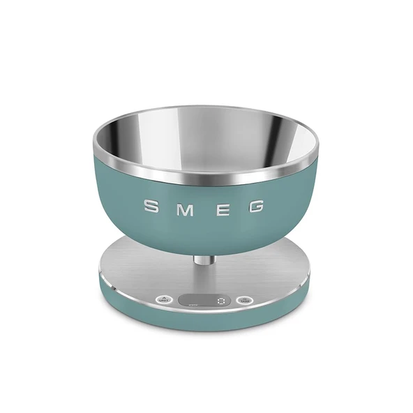 Smeg, dijital mutfak terazisi KSC01EGMWW, yeşil ürün görseli 1