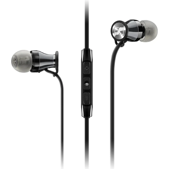 Sennheiser 506814 Momentum kulak içi kulaklık (Apple iPhone için) siyah/krom ürün görseli 1
