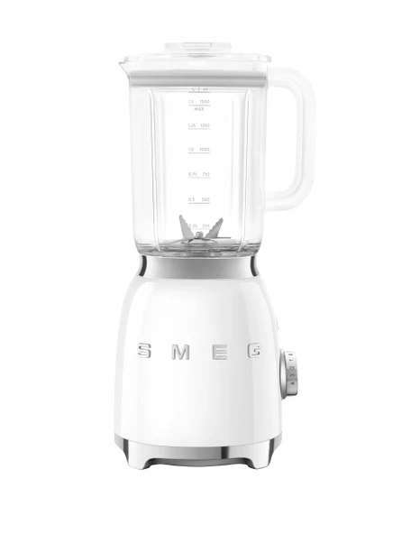 KOBİG BLF03 Retro Style Blender - 48 oz Honda-Free Jug ile 600W Countertop Blender, 3 Speeds + Pulse, Ice Crush & Smoothie Functions - 50s-Inspired Design-White ürün görseli 1