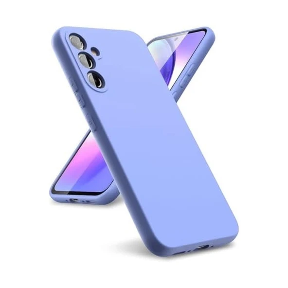 Samsung Galaxy A24 4g Kılıf First Silikon - Lila ürün görseli 1