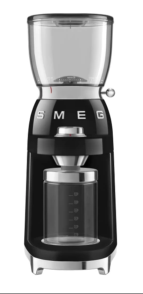 KOBİG CGF11 Retro-Style Kahve Makinesi - Burr Mill 30 Grind Ayarları ile, paslanmaz Steel Conical Burrs, Reforce Hopper - Hassasiyet Katılımcısı Espresso için, Drip, Fransız Basın-Black Press-Black ürün görseli 1