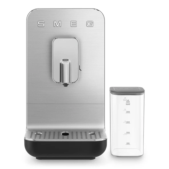 Smeg, Otomatik Espresso Kahve Makinesi BCC13BLMEU, Süt Sistemi, Entegre Kahve Öğütücü, Termoblok Sistemi, 1,4 L, Çıkarılabilir Damlama Çekmecesi, Kompakt Boyut, 1350W, Siyah ürün görseli 1