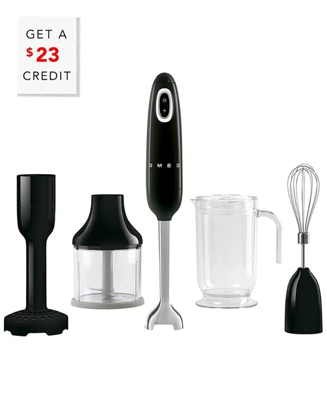 Smeg HBF02BLUS Hand Blender, Bir Boyut, Siyah ürün görseli 1