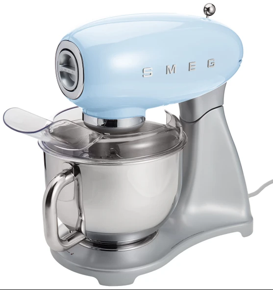Smeg SMF01PBUS Stand Mixer, Pastel Blue ürün görseli 1