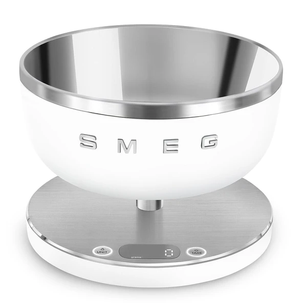 SMEG Çağdaş Dijital Mutfak Ölmüş Bowl (Beyaz) ürün görseli 1