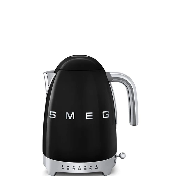 Smeg KLF02BLEU değişken sıcaklıklı su ısıtıcısı, siyah ürün görseli 1
