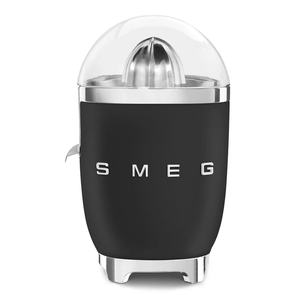 SMEG 50s Retro Style Electric Citrus Juicer, Matte Black ürün görseli 1