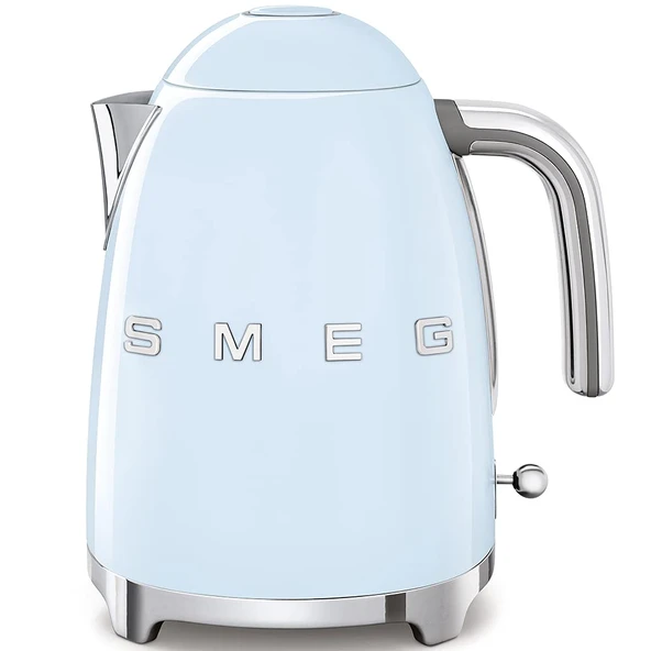 SMEG 50s Retro Style Electric Water Su Otomatik Shutoff, Reforce Base ve Water Gösterge, KLF03PBUS, Pastel Blue ürün görseli 1