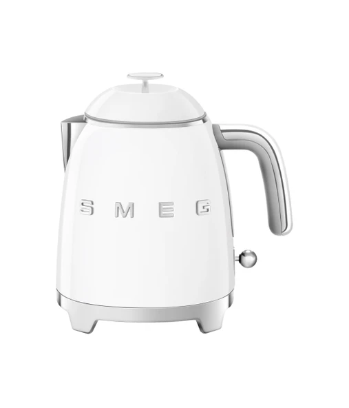 SMEG Mini 50s Retro Style 3 Cup Elektrikli Su Çift Duvar Anti Slip Base ve Water Level Göstergesi (Beyaz) ürün görseli 1
