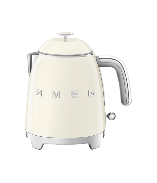 SMEG Mini 50s Retro Style 3 Cup Elektrikli Su Çift Duvar Anti Slip Base ve Water Level Göstergesi (Cream) ürün görseli 1