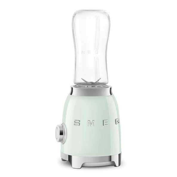 SMEG 50s Retro Style Personal Blender with Backlit Knob and Two BPA 600 ML Free şişe PBF01PGUS Pastel Green ürün görseli 1