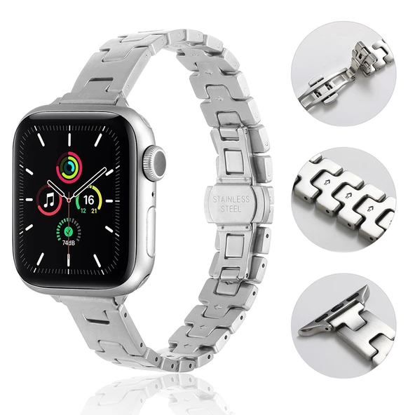 Watch 7 41mm KRD-150 Metal Kordon - Resim 7