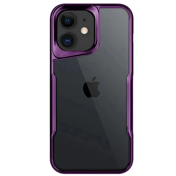 Apple İphone 11 Kılıf Boyi Silikon Kapak - Derin Mor ürün görseli 1