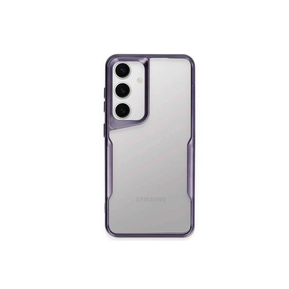 Samsung Galaxy A24 4g Kılıf Boyi Silikon Kapak - Derin Mor ürün görseli 1