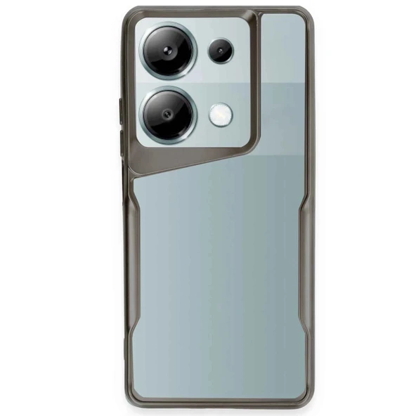 Xiaomi Redmi Note 13 Pro 4g Kılıf Boyi Silikon Kapak - Titan Gri ürün görseli 1