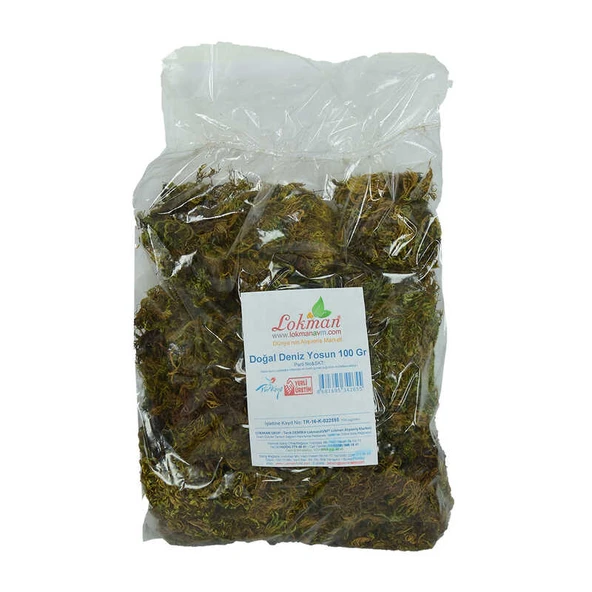 Yosun Su Yosunu Doğal 100 Gr Paket - Resim 2