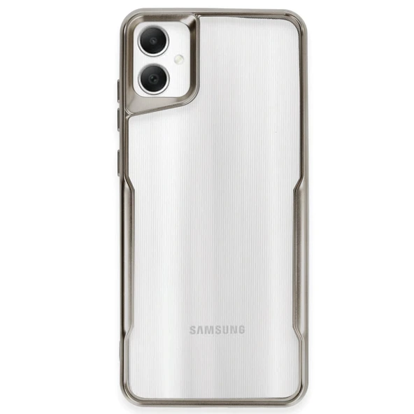 Samsung Galaxy A05 Kılıf Boyi Silikon Kapak - Titan Gri ürün görseli 1
