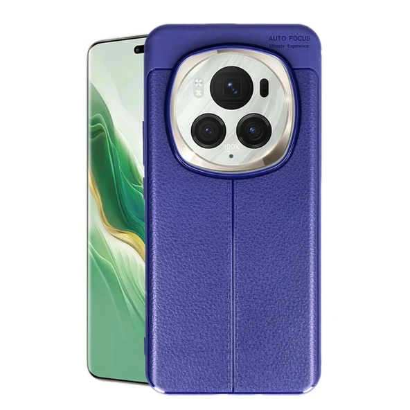 Huawei Honor Magic 6 Pro Kılıf Auto Focus Kapak - Lacivert ürün görseli 1