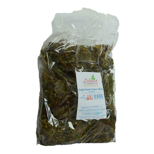 Yosun Su Yosunu Doğal 100 Gr Paket - Resim 3