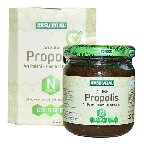 Arı Sütü Propolis Polen Bal Karışımı 220 Gr - Resim 2