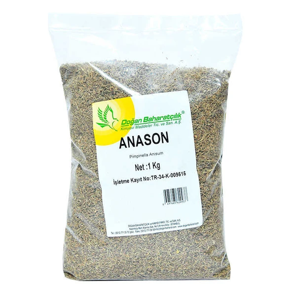 Anason u Doğal Tane 1000 Gr Paket ürün görseli 1