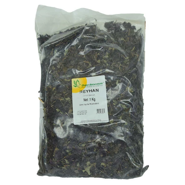 Doğal Reyhan Otu Mor 1000 Gr Paket - Resim 2
