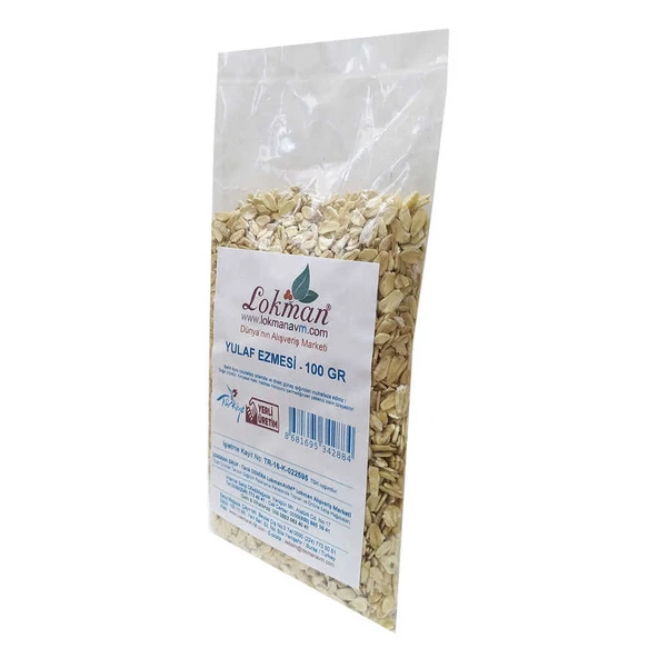 Yulaf Ezmesi Doğal 100 Gr Paket - Resim 3