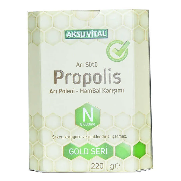 Arı Sütü Propolis Polen Bal Karışımı 220 Gr - Resim 3