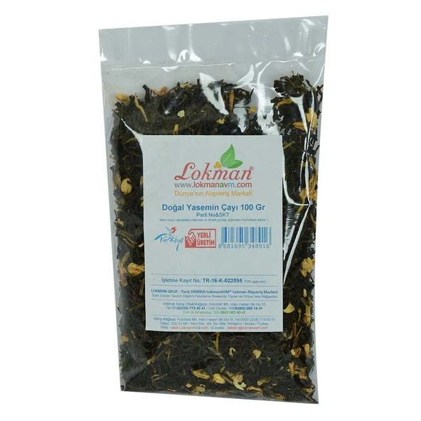 Yasemin Çayı Doğal 100 Gr Paket - Resim 2