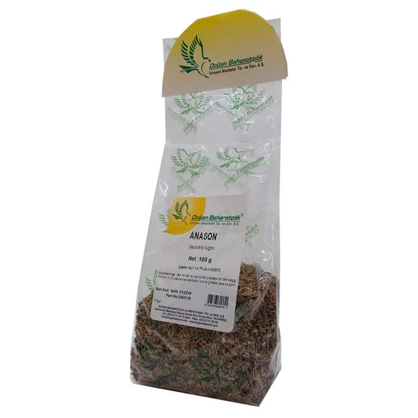Anason u Doğal Tane 100 Gr Paket - Resim 2