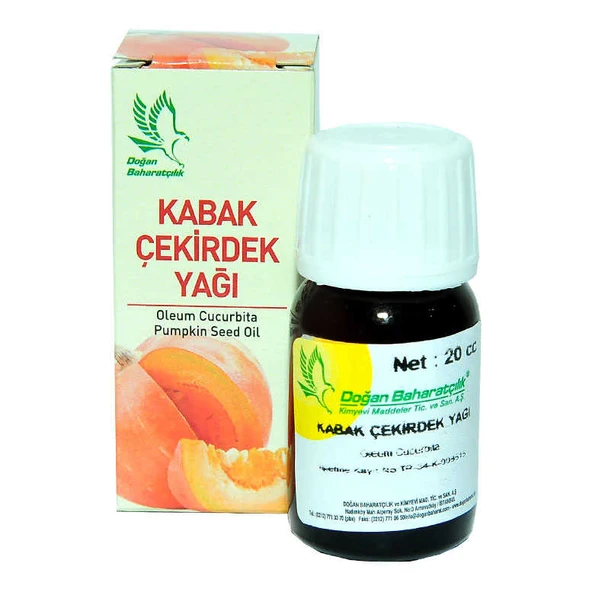 Kabak Çekirdeği Yağı 20cc ürün görseli 1