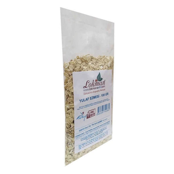 Yulaf Ezmesi Doğal 100 Gr Paket - Resim 4