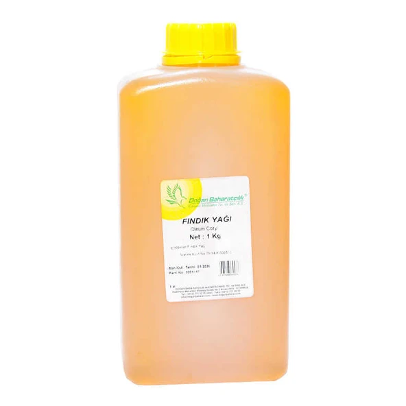 Doğal Fındık Yağı Pet Bidon 1000 Gr ürün görseli 1