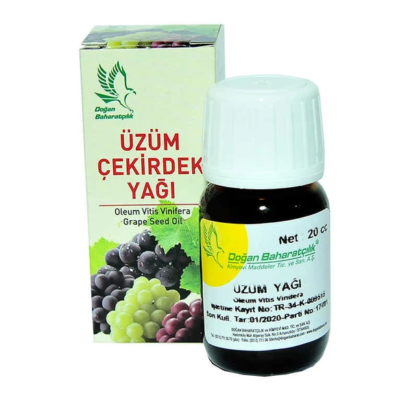 Üzüm Çekirdeği Yağı 20 cc ürün görseli 1