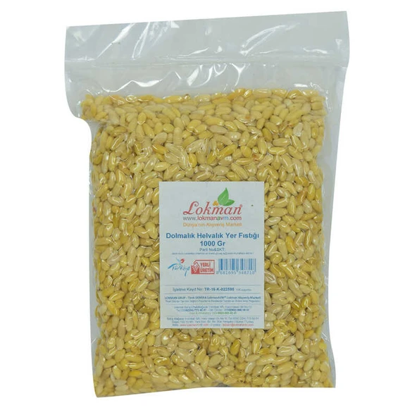 Dolmalık Helvalık Yer Fıstığı 1000 Gr Paket ürün görseli 1