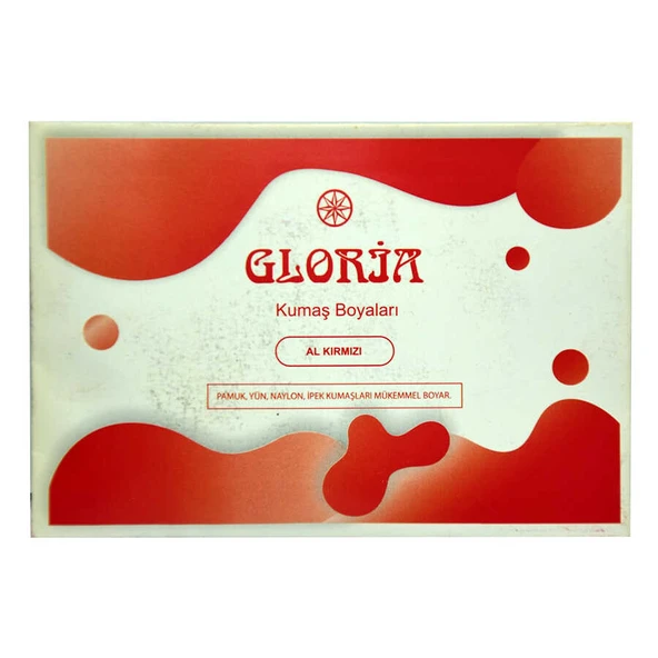 Kumaş Boyası Al Kırmızı 10 Gr Paket ürün görseli 1