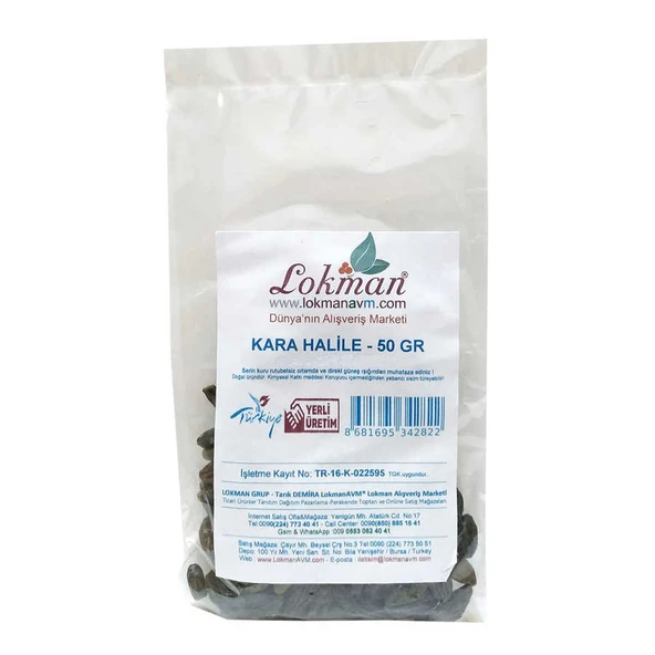 Kara Halile 50 Gr Paket - Resim 2