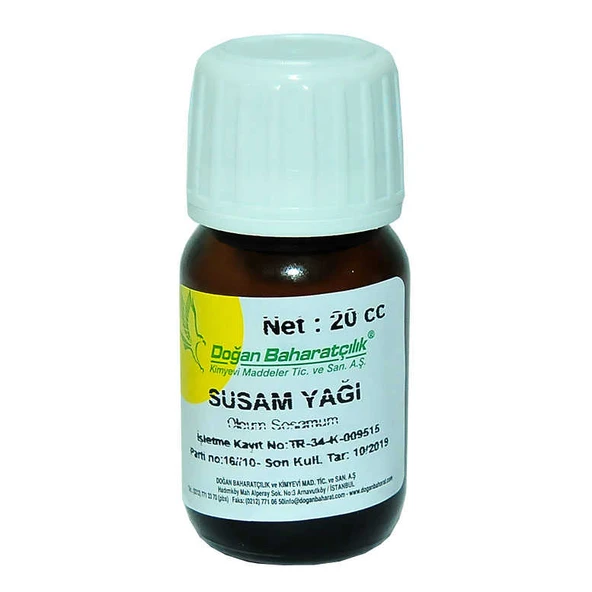 Susam Yağı 20cc - Resim 5