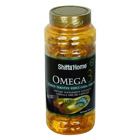 Shiffa Home Omega3 Yumuşak 1000 Mg x 200 ürün görseli 1